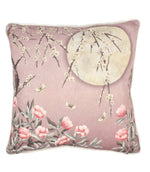 The Chateau Moonlight Rose Dawn Cushion - Just Fabrics