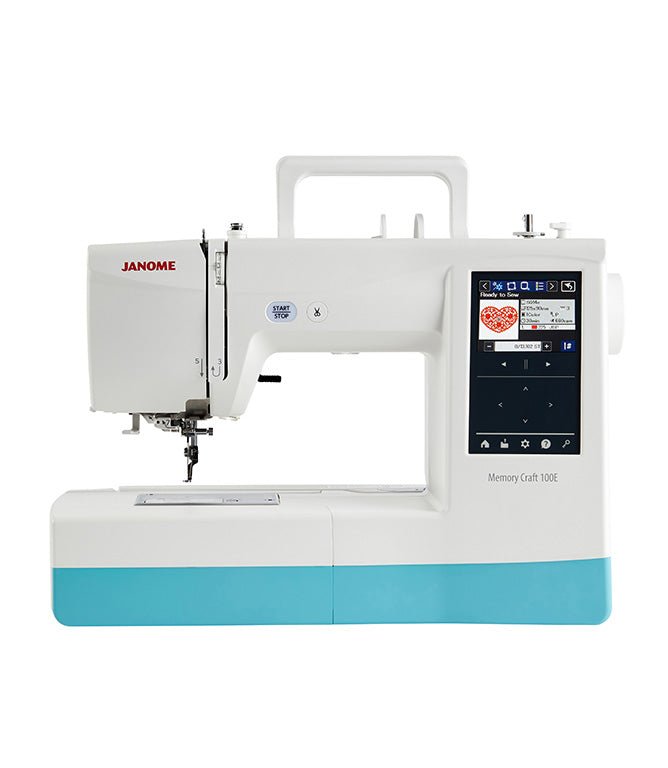 Janome MC100E Embroidery Machine - Just Fabrics