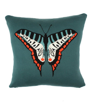 Butterflies Knitted Cushion