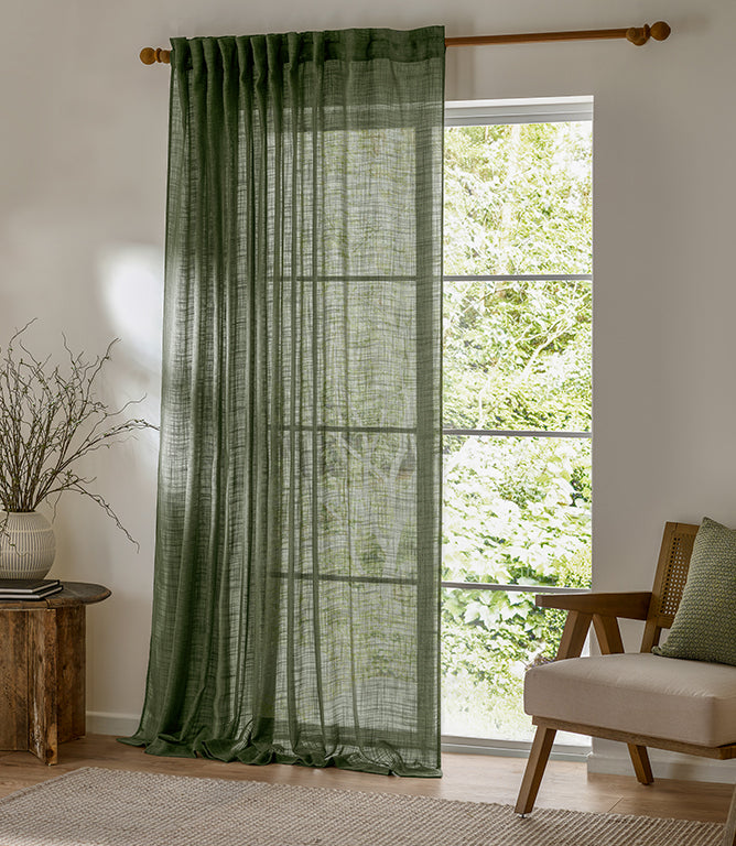 Voile Curtains - Cirrus Voile Forest