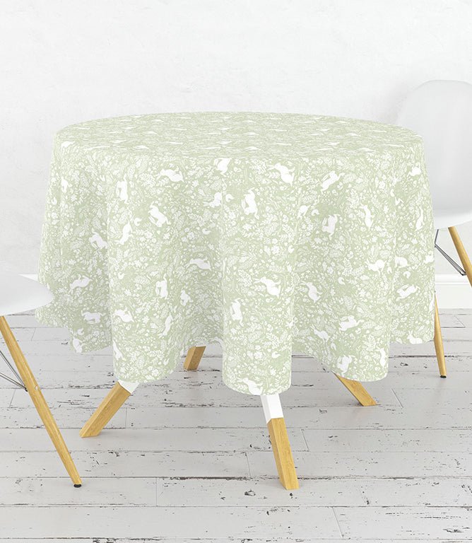 Forest Life Green Acrylic Circular - Just Fabrics