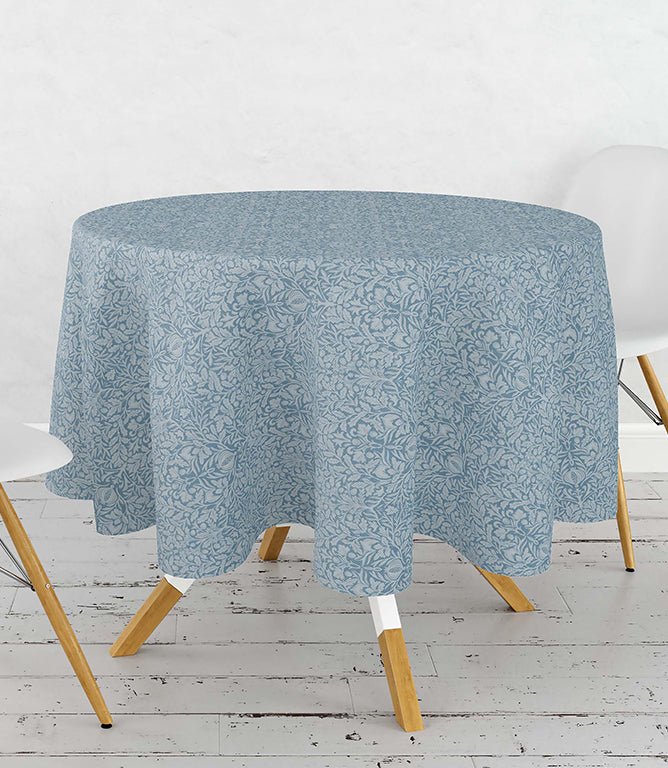 Acorn Blue Acrylic Circular - Just Fabrics