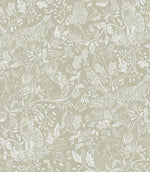 Cademuir Sage Wallpaper - Just Fabrics