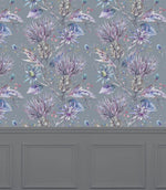 Elysium Storm Wallpaper - Just Fabrics