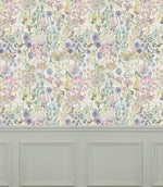 Morning Chorus Multi Wallpaper - Just Fabrics