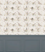 Bowmont Pheasant Wallpaper - Just Fabrics
