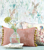 Jack Rabbit Multi Wallpaper - Just Fabrics
