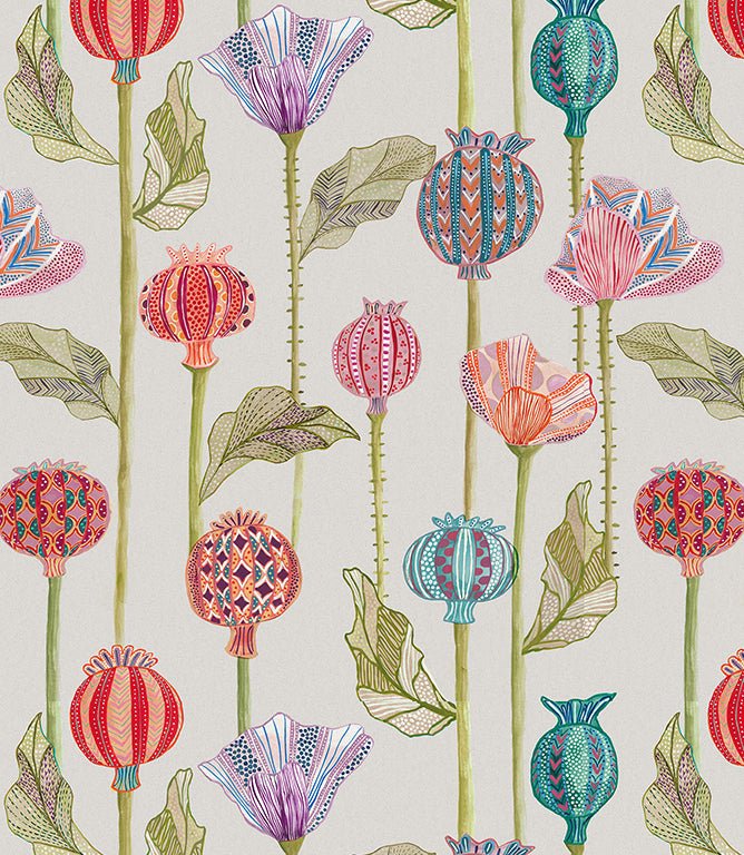 Sutami Carnival Wallpaper - Just Fabrics