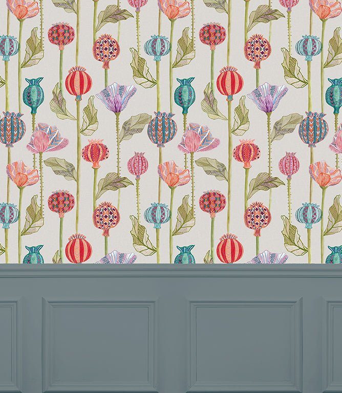 Sutami Carnival Wallpaper - Just Fabrics