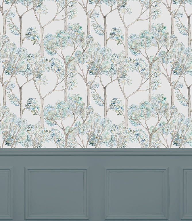 Nippon Emerald Wallpaper - Just Fabrics