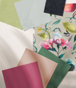 Satanta Lotus Wallpaper - Just Fabrics