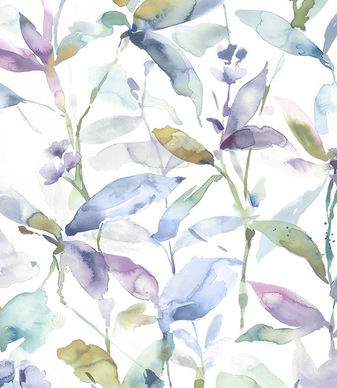 Naura Pacific Wallpaper - Just Fabrics