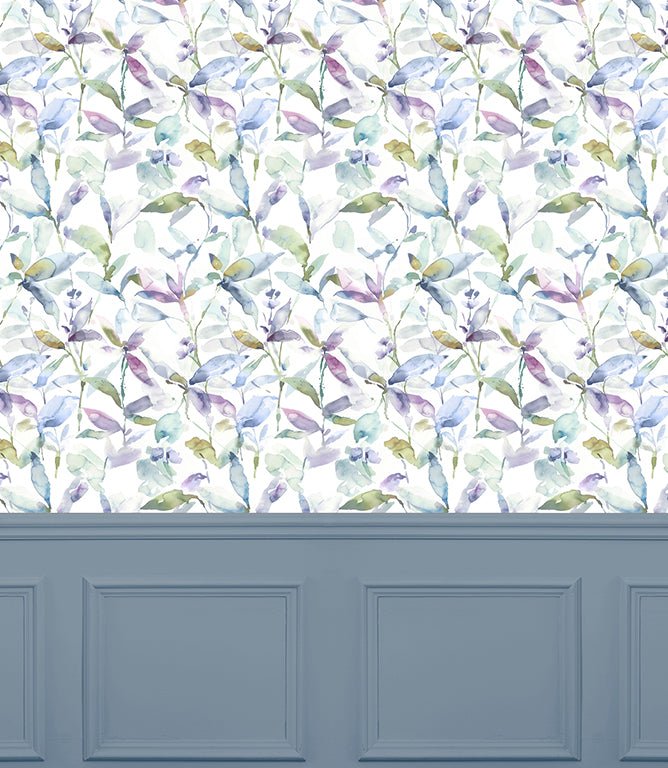 Naura Pacific Wallpaper - Just Fabrics