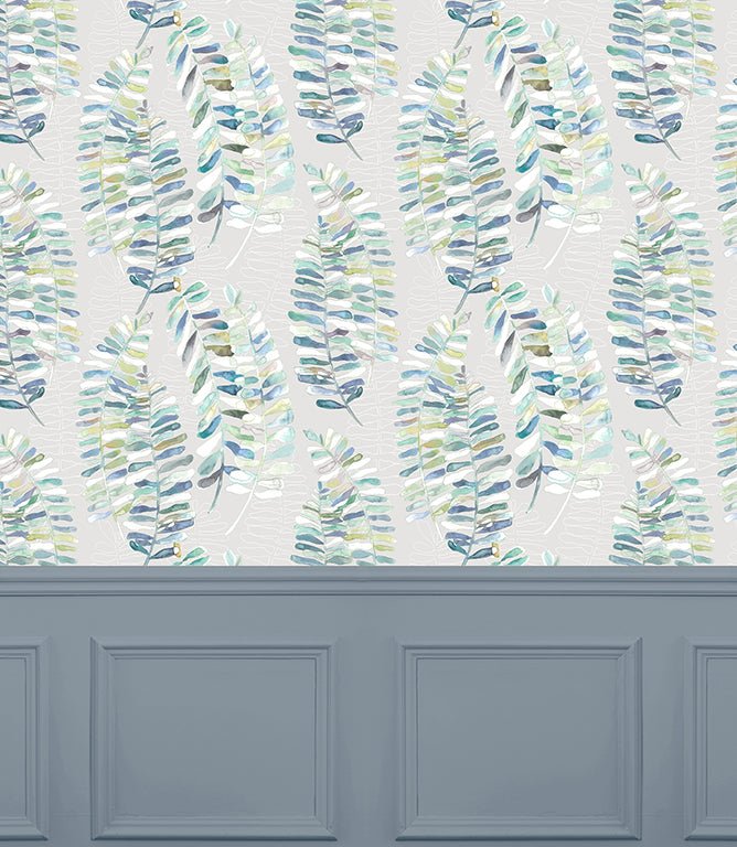 Azolla Capri Wallpaper - Just Fabrics