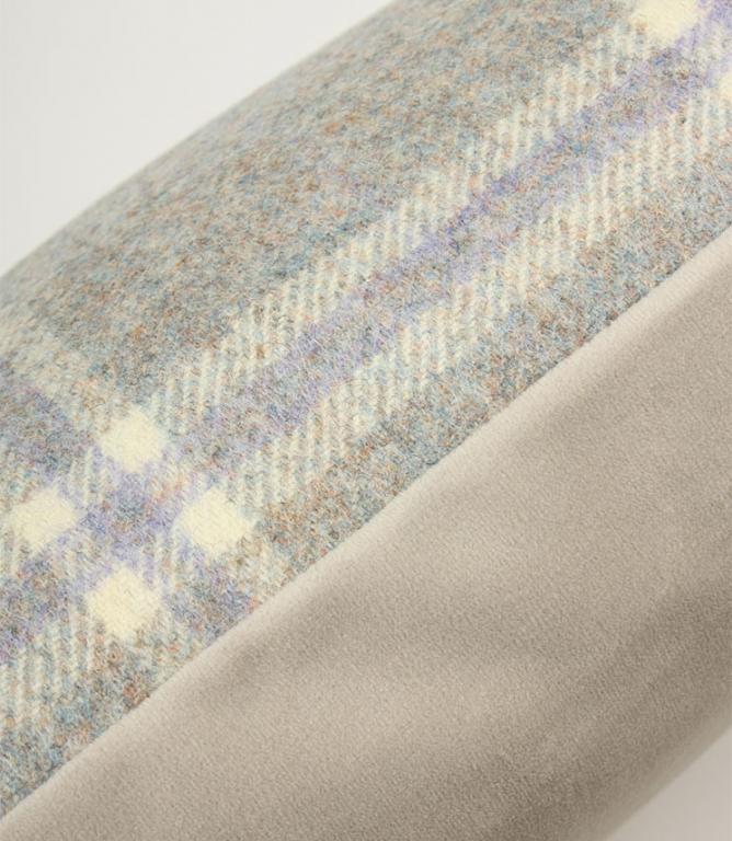 Transitional Check Mauve Cushion - Just Fabrics