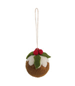 Christmas Pudding Needle Felting Kit - Just Fabrics