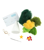 Christmas Tree Needle Felting Kit - Just Fabrics