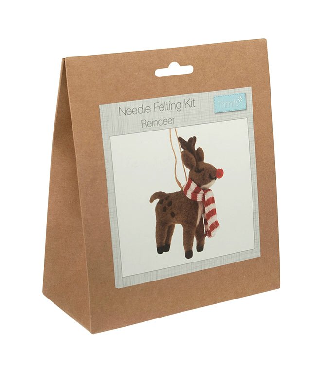Reindeer Needle Felting Kit - Just Fabrics