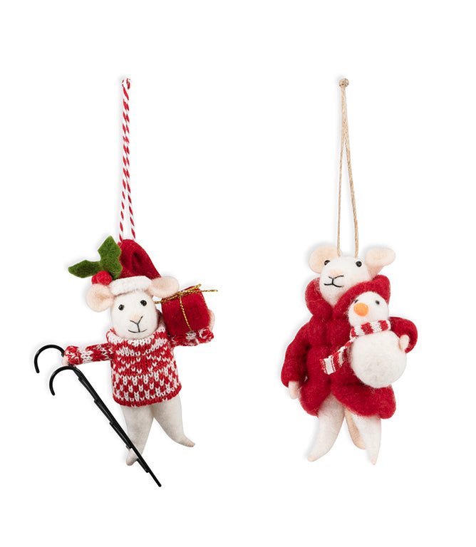 Mice Friends Duo Needle Felting Kit - Just Fabrics