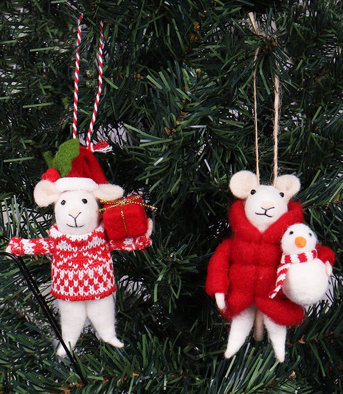 Mice Friends Duo Needle Felting Kit - Just Fabrics