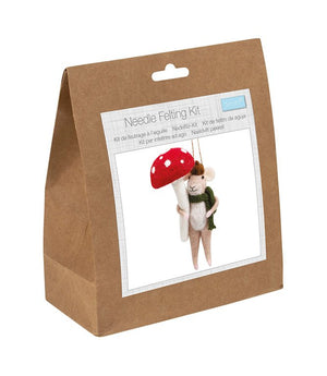 Woodland Mouse Needle Felting Kit