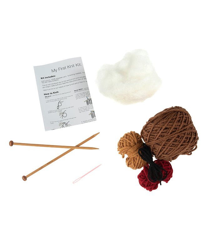 Reindeer Knitting Kit - Just Fabrics