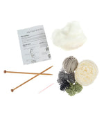 Polar Bear Knitting Kit - Just Fabrics