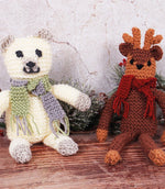 Polar Bear Knitting Kit - Just Fabrics