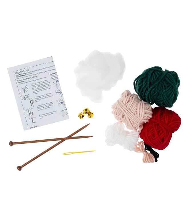 Elf Knitting Kit - Just Fabrics