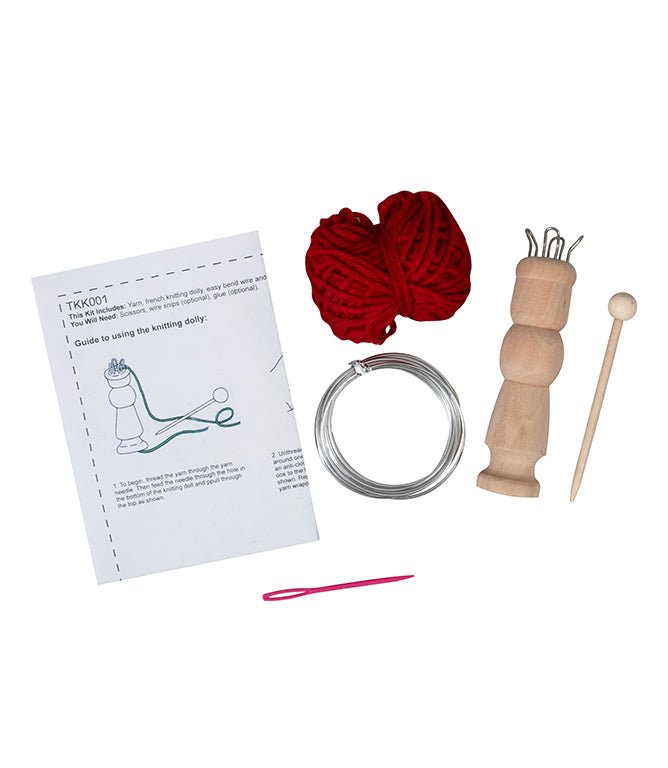 HoHoHo French Knitting Wire Kit - Just Fabrics