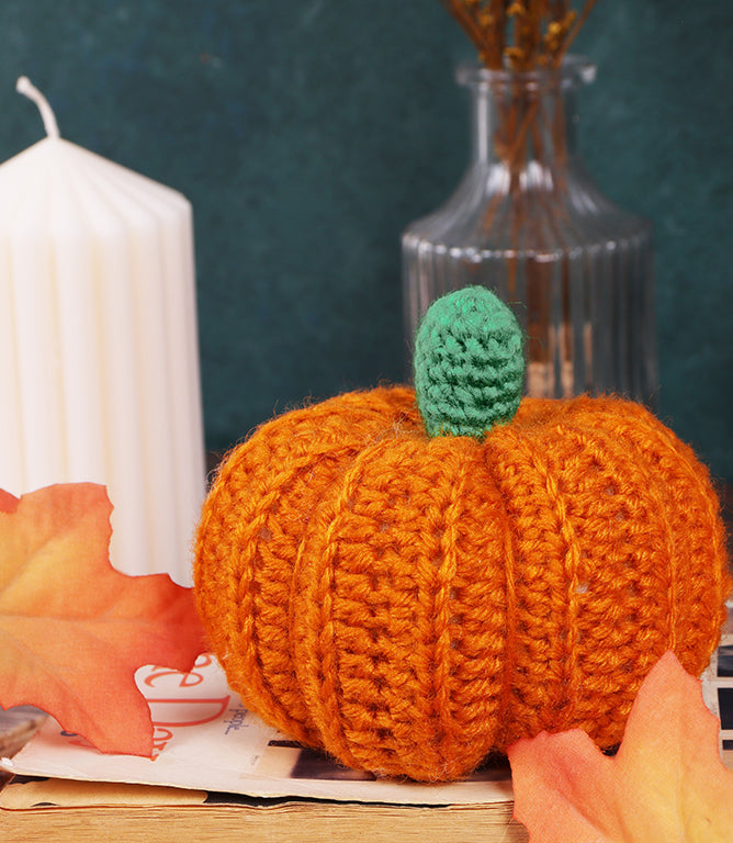 Christmas Crafts - Pumpkin Crochet Kit