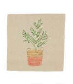 Potted Plant Cushion Panel - Just Fabrics