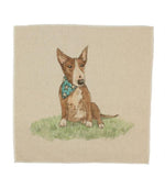 Bull Terrier Cushion Panel - Just Fabrics