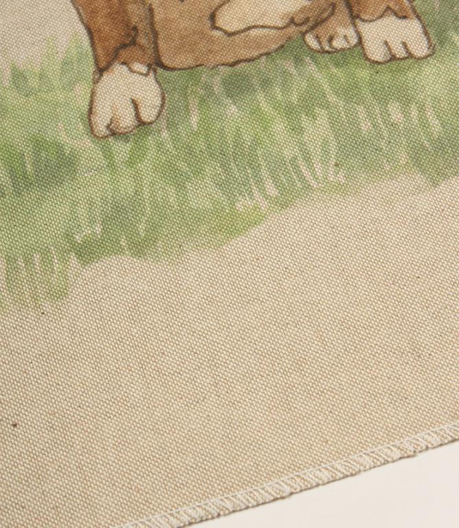 Bull Terrier Cushion Panel - Just Fabrics