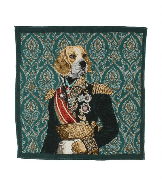 Cushion Panels - Prince Beagle Teal Panel