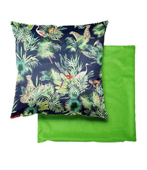 Brazilian Navy Velvet Cushion