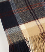 Bannochbane Navy Throw - Just Fabrics