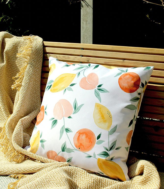 Fruit Grove Outdoor Cushion - Just Fabrics