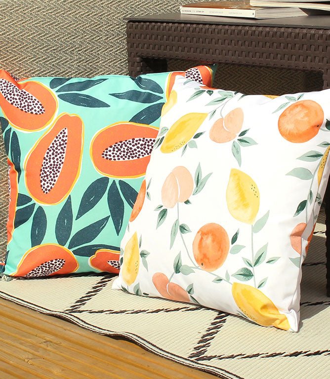 Fruit Grove Outdoor Cushion - Just Fabrics
