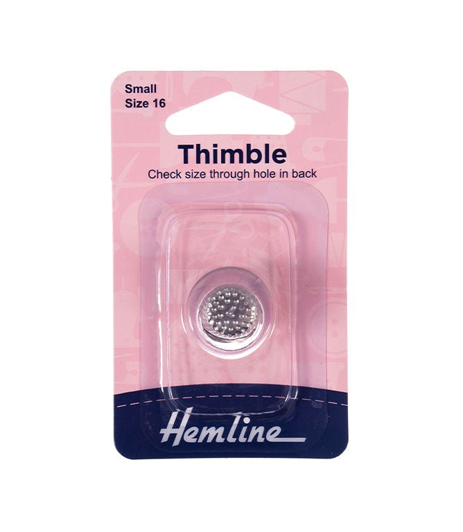 Small Metal Thimble - Just Fabrics