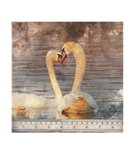 Lake Bird Cushion Panel - Just Fabrics