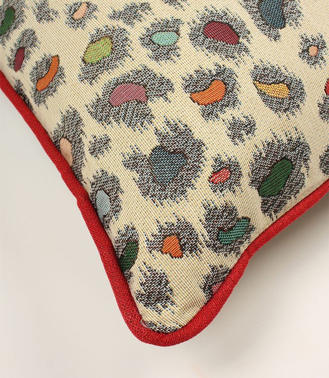 Leopard Outdoor Tapestry Cushion - Just Fabrics