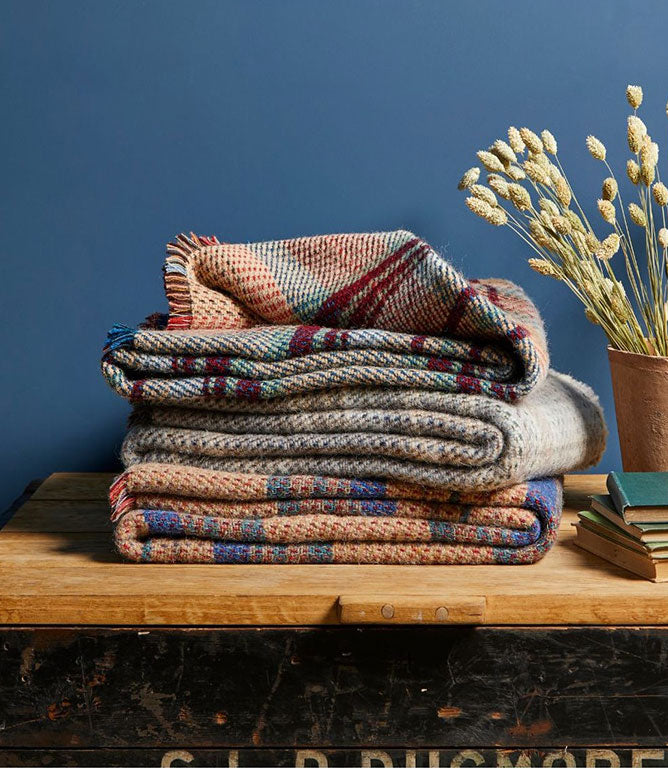 Throws & Wool Throws - Recycled Wool Throw