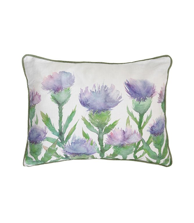 Erskine Heather Cream Cushion - Just Fabrics