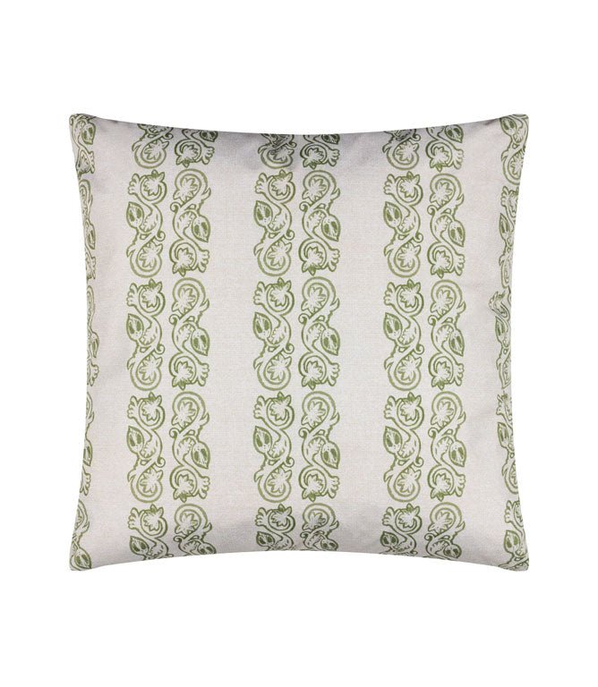 Ornella Outdoor Cushion Olive - Just Fabrics