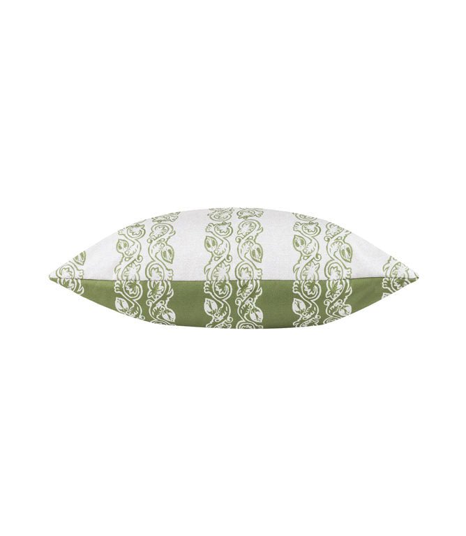 Ornella Outdoor Cushion Olive - Just Fabrics