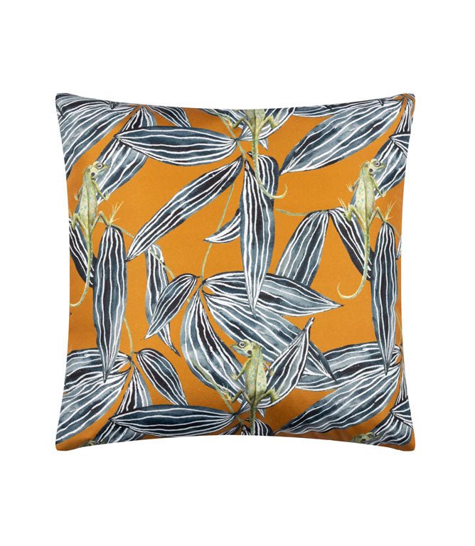 Wild Forest Saffron Outdoor Cushion - Just Fabrics