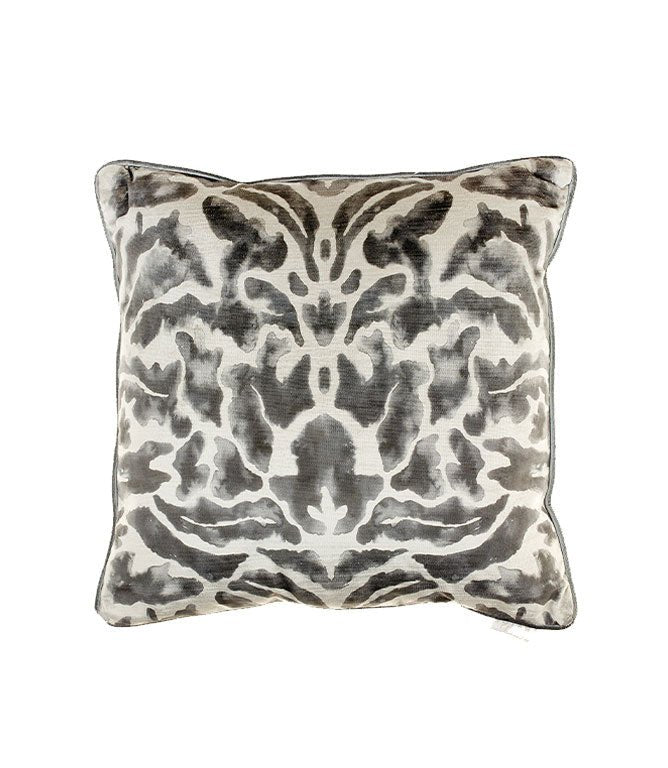 Nikko Charcoal Cushion - Just Fabrics
