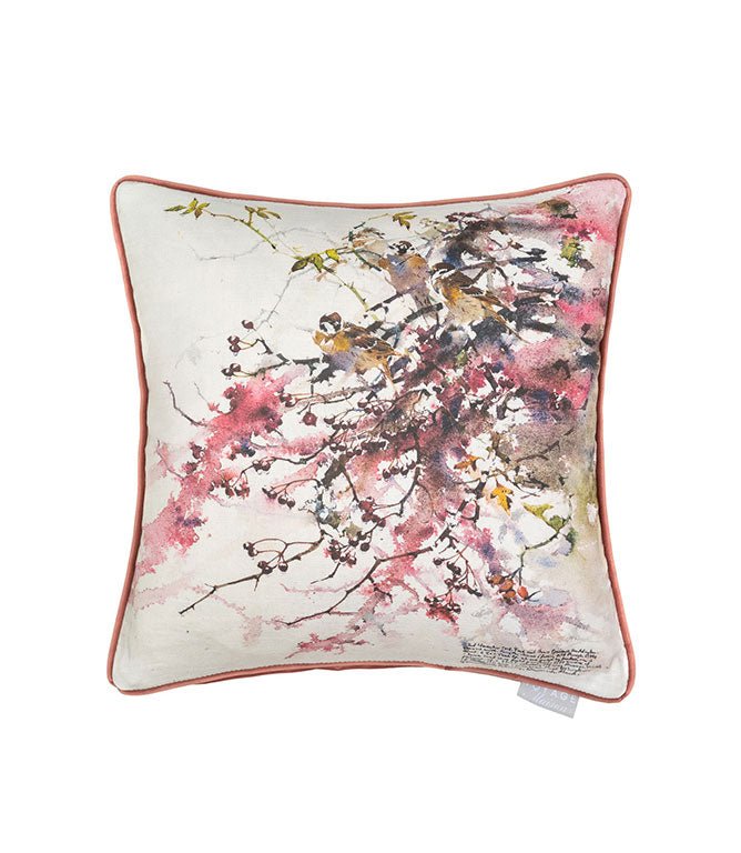 Brushwood Blossom Cushion - Just Fabrics