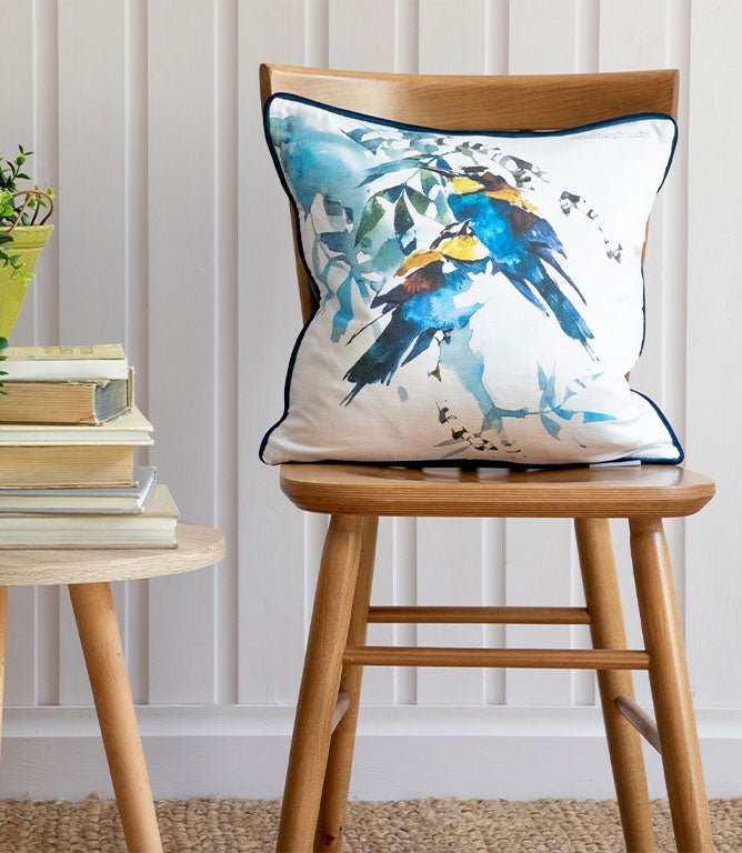 Avalon Azure Cushion - Just Fabrics